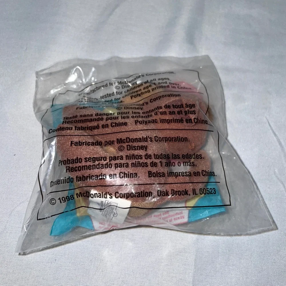 Vintage 1998 McDonalds Lion King II Simbas Pride Kovu Soft Toy Sealed New